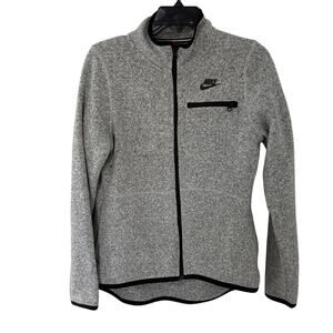 Nike Light Gray Women’s Summit Fleece Jacket